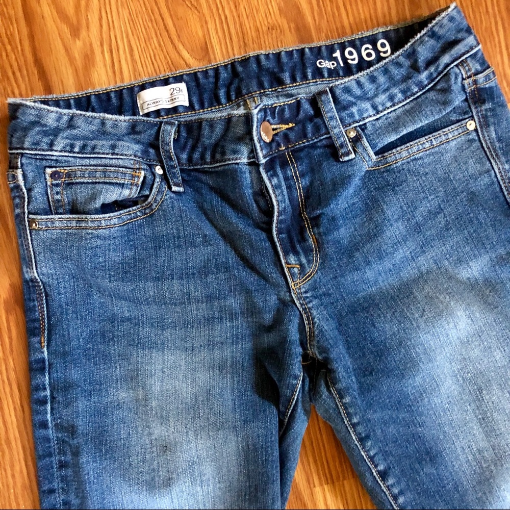 GAP Always Skinny Jeans Size 29R